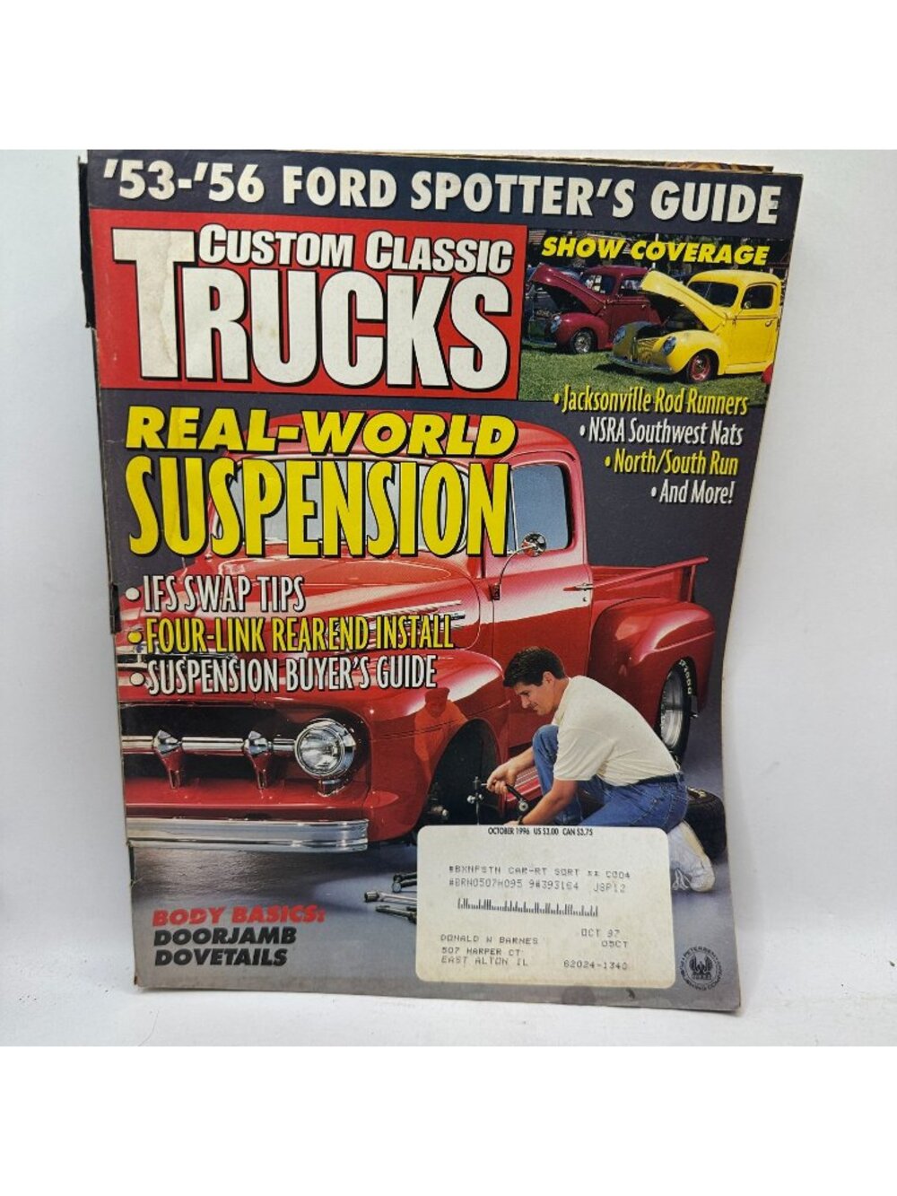 Custom Classic Trucks Magazine October 1996 Classic Ford Spotlight Fair
